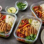 Fajita meal prep: healthy recipes for a balanced week
